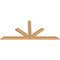 Ekena Millwork Saratoga Timber Gable Bracket, Western Red Cedar, 60"W x 27"H x 1 1/2"D x 3 1/2"F, 11/12 Pitch GBW060X27X0204SAR00SWR - alternate 4